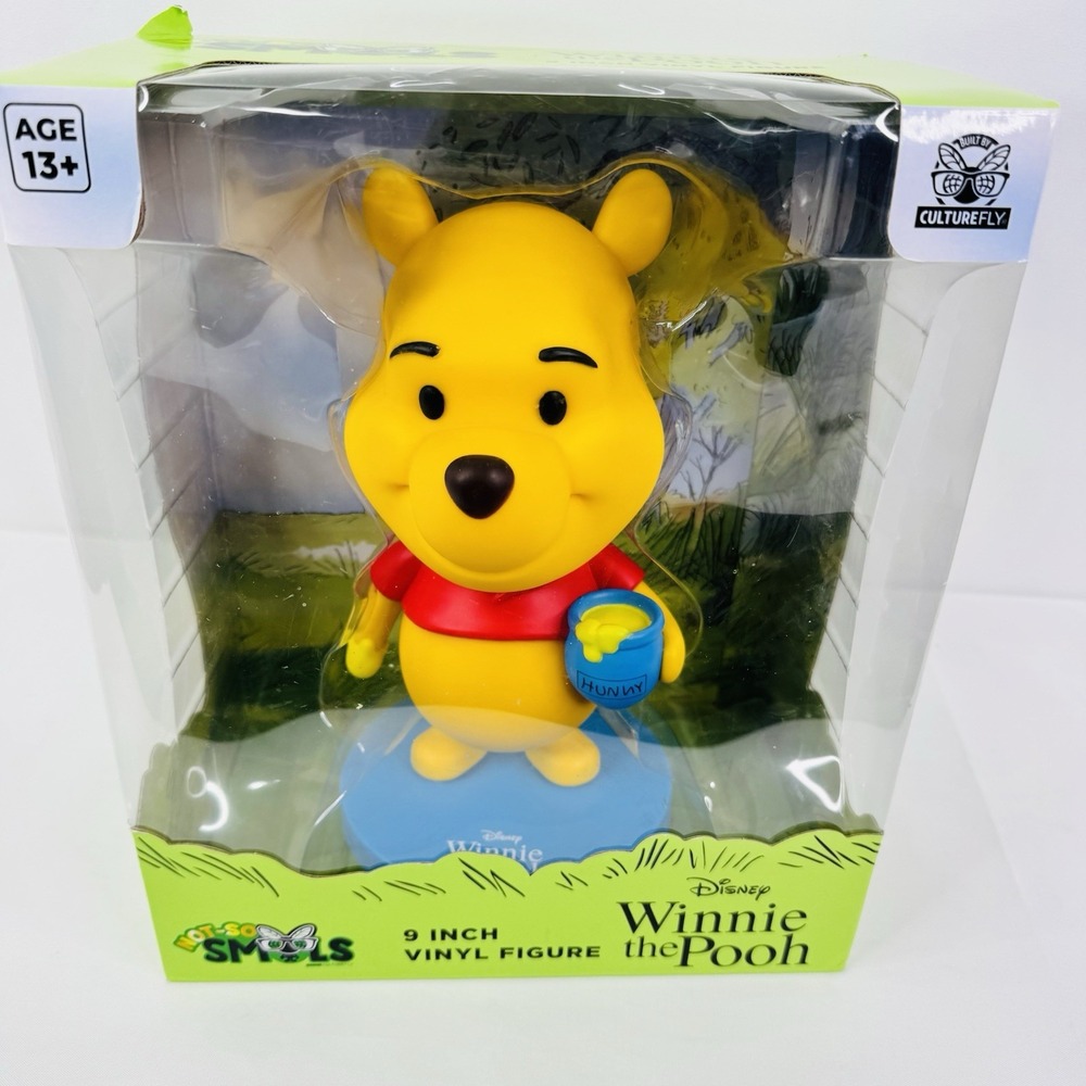 Culture Fly DISNEY 'Winnie The Pooh 9 INCH Vinyl Figurine Not So‎ Smols